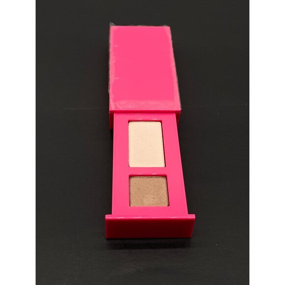 Clinique All About Shadow Duo in 04 Ivory Bisque I Bronze Satin 0.06 Oz - Picture 2 of 3